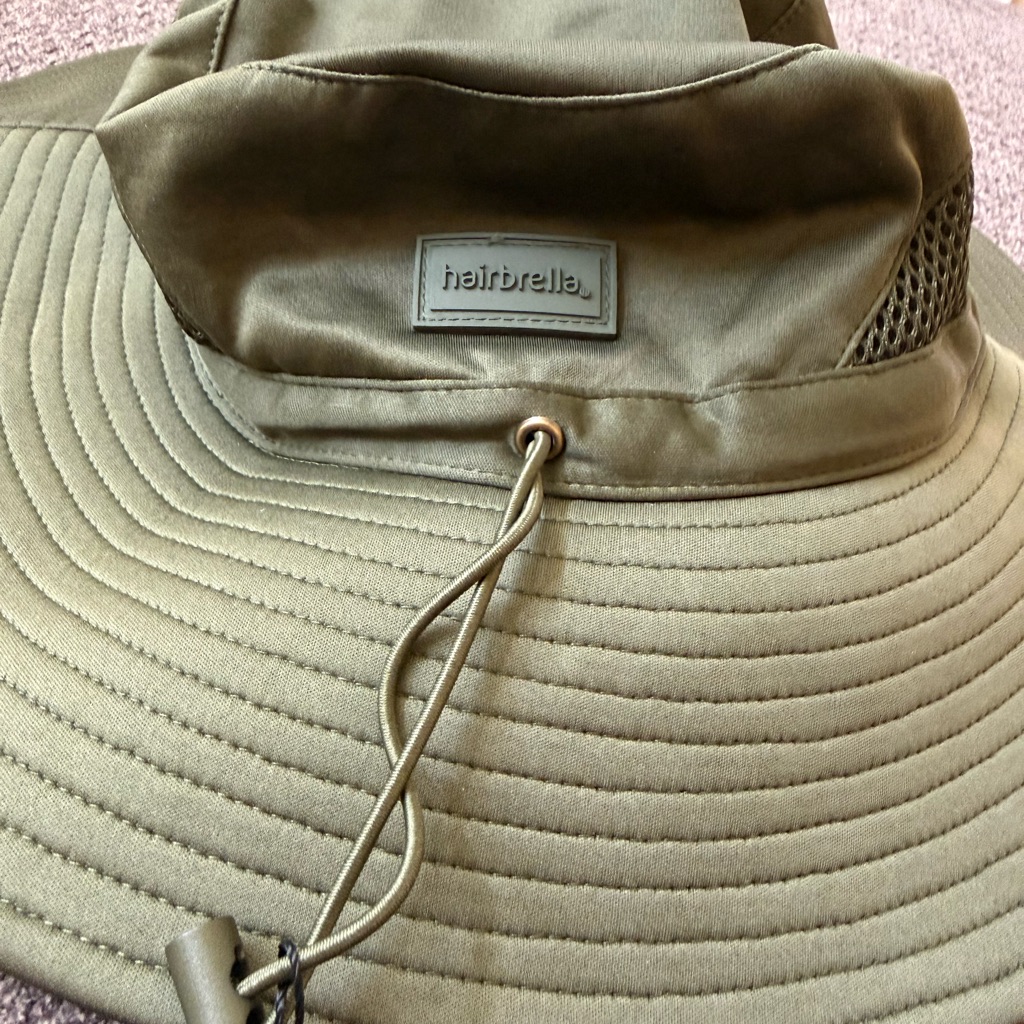 Hairbrella Olive Wide Brim Sun Hat — image 2 of 4